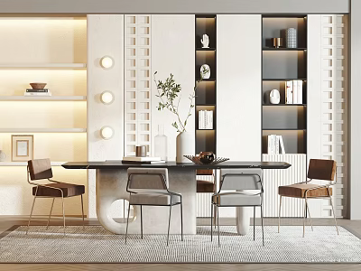 Modern Restaurant 3d model