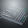 clamp forceps 3d model