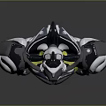 Modern game character mech fighter armor machine armor mechanical armor 3d model