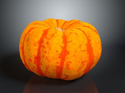 Pumpkin CG Pumpkin Cartoon Pumpkin Anime Pumpkin Stylized Pumpkin Fantasy Style Pumpkin Vegetable 3d model