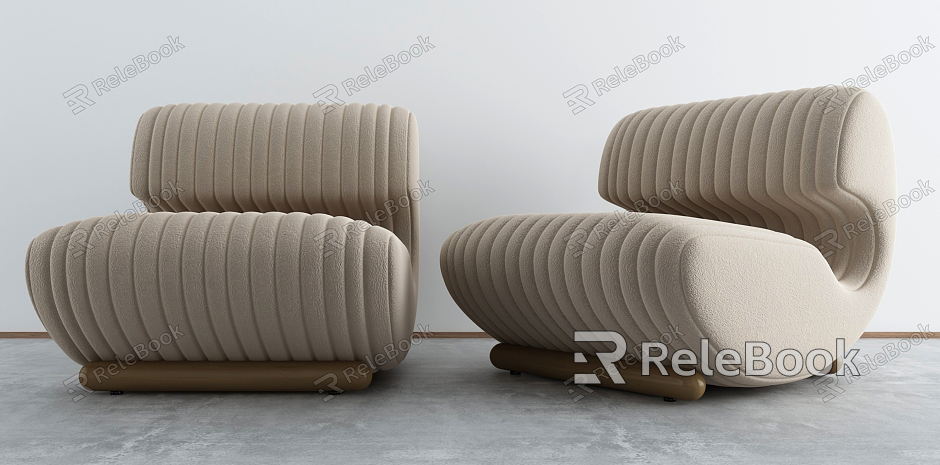 Modern Single Sofa Leisure Chair model