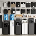 Household Electrical Appliances With Modern Designs Including Water Dispensers And Coffee Makers
