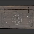 Intricate Handcrafted Wooden Storage Box With Carved Patterns For Decorative Home Storage