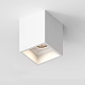 Modern White Recessed Downlight Spotlight with LED Light Source for Home Ceiling Lighting 3d model