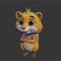 Squirrel Cartoon Squirrel Animation Squirrel Animation Squirrel Cartoon Characters Cartoon Animals Cartoon Small Animals 3d model