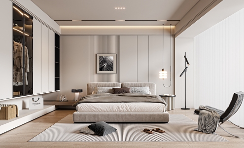 Modern Bedroom 3d model