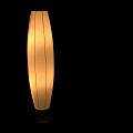 Minimalist Floor Lamp With Paper Shade And Soft Lighting For Modern Home Decor