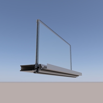 modern node window node 3d model