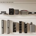 Modern Wall Mounted Speakers With Stylish Design For Home Audio Systems