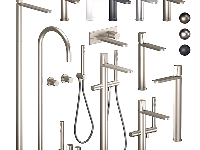 Modern faucet combination column faucet model