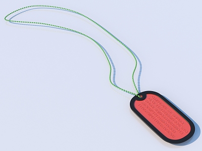 Necklace Ornament Jewelry 3d model