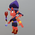 Cartoon Characters Game Characters Little Devil Cartoon Men Anime Characters Game Characters 3d model
