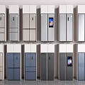 Modern Refrigerators And Freezers With Various Styles Sleek Designs And Colors