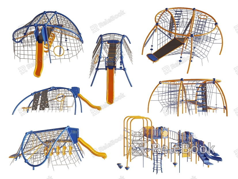 Children's Amusement Equipment Climbing Net Climbing Net No Power Facilities Outdoor Toy Slide model