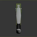 Green Gun With Wing Emblem Black Grip And Metal Parts Design