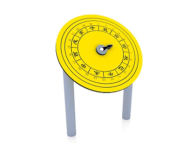 Children's puzzle board doorplate vertical doorplate outdoor panel PE board slider puzzle board slider PE board 3d model