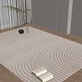 Modern Carpet Fabric 3d model