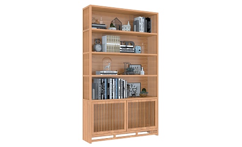 Modern Display Cabinet 3d model