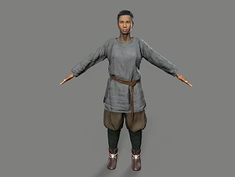 Realistic Black Male Modern Realistic Characters Black Male Men Clothes Clothing Africans 3d model