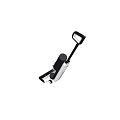 Modern Black And Silver Vacuum Cleaners With Long Handle Design For Home Use 3d model