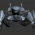 Modern Robot Warrior Robocop 3d model