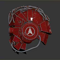 Sci-Fi Helmet Alien Helmet High Tech Helmet Game Helmet 3d model