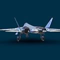 Modern Military Fighter Jet With Camouflage Paint Scheme And Twin Engine Design