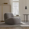 Ligne Roset Pukka Lazy Sofa Single Sofa Floor Lamp 3d model