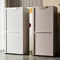Modern refrigerator 3d model