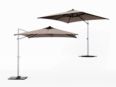 Outdoor Patio Sunshade with Sturdy Metal Frame and Adjustable Canopy Design for Shade 3d model