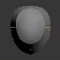 Medieval Metal Helmet With Rivets Historical Protective Armor Equipment