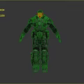 Sci-Fi Armor Alien Armor Sci-Fi Armor High-Tech Armor Futuristic Armor Alien Warrior Armor 3d model