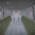 Military Gray Helicopter With Multi Rotor System And Detailed Fuselage Design