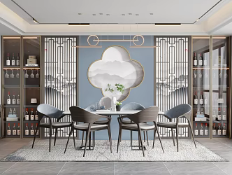 New Chinese Restaurant 3d model