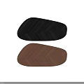 Modern Wooden Coffee Tables With Herringbone Pattern Top And Sleek Slim Legs