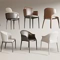 Modern Leisure Chairs With Stylish Designs And Various Colors For Home Decor