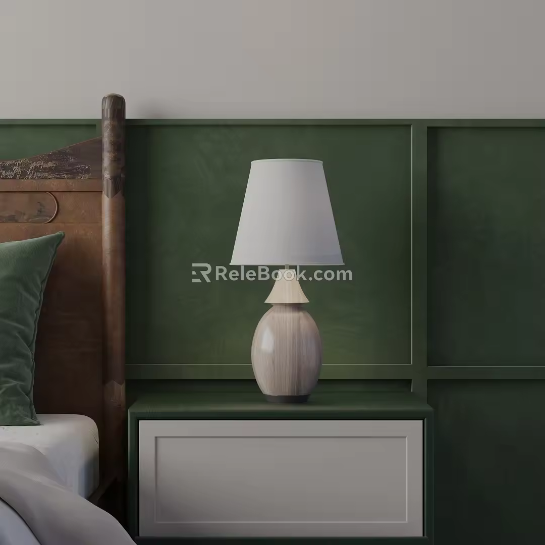 Table lamp 3d model