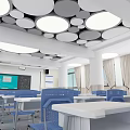 Classroom 3d model
