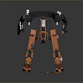 Modern Robot Singing Robot Performing Characters 3d model