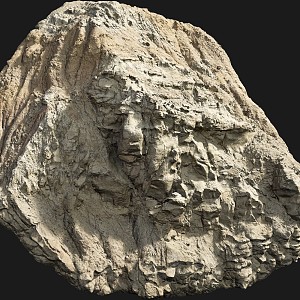 Stone Rock Desert Stone Mountain Cliff Shale Mountain Big Mountain Cliff 3d model