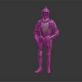 Medieval Full Body Metal Armor As Protective Warrior Weapon Design 3d model