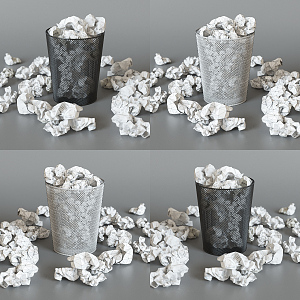 wastepaper basket 3d model