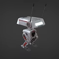 Robot AI Intelligent Robot Artificial Intelligent Robot Future High-tech Low Face Number Low Model Simple Model Game Movie Level Super Realism 3d model
