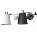 Modern Black And White Wall Sconces With Sleek Metallic Accents And Modern Designs