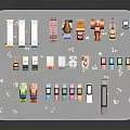 Various Colorful Different Types of Toy Cars Arranged on Simulated Road Tray