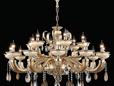 European Chandelier Lamps model