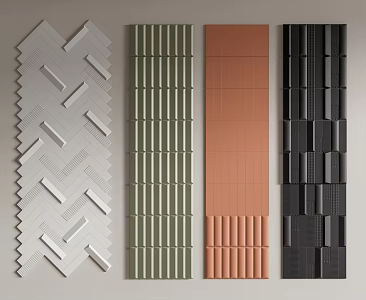 Modern Wall Panel Tile Wall Panel Tile Wall Panel Tile Wall Tile Wall Panel 3d model