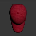 Red Cap and Black Sunglasses on Black Head Model Essential Daily Accessories