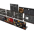 Modern Menu Blackboard Menu 3d model