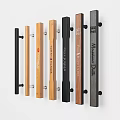Various Modern Door Handles In Wooden Metal And Gray Designs For Home Use